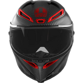 AGV Pista GP RR Helmet - Intrepido - Matte Carbon/Black/Red - Small 2118356002-019-S